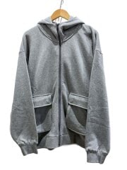 画像：Full Zip Hoodie/ジップパーカー/XL/コットン/GRY/75-13-0885-147
