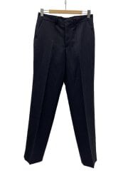 画像：スラックスパンツ/4/ウール/BLK/A20SP02CL/WOOL CUPRA LINEN CLOTH SLACKS