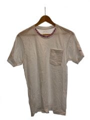 画像：Tシャツ/M/コットン/WHT