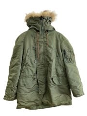 画像：ミリタリージャケット/M/ナイロン/KHK