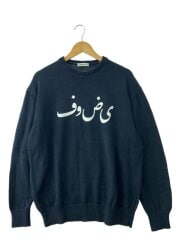 画像：ニット・セーター(厚手)/3/ウール/BLK/UP2C4902