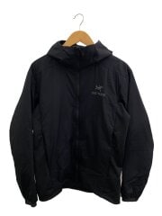 画像：ダウンジャケット/S/ナイロン/BLK/無地/24108-135537/ATOM LT HOODY MENS