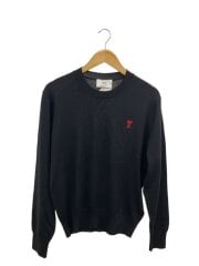 画像：ニット・セーター(薄手)/--/ウール/BLK/無地/BFHKS111.KN0025