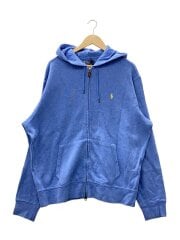 画像：90S/ジップパーカー/XL/コットン/BLU