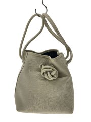 画像：ハンドバッグ/レザー/GRY