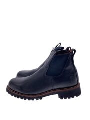 画像：サイドゴアブーツ/US8/BLK/レザー/91021