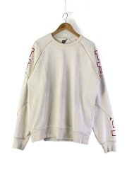 画像：スウェット/L/コットン/WHT/A03649