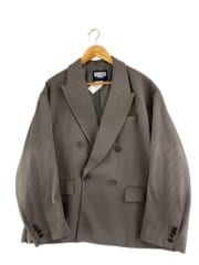 画像：Omega Rib Prime-Over Double Tailor/1/ポリエステル/GRY/11261111604//