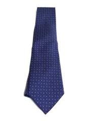 画像：ネクタイ/シルク/BLU/ドット/メンズ