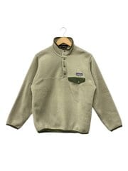 画像：シンチラスナップT/フリースプルオーバー/トップス/XS/ポリエステル/BEG/無地/25450F6