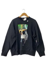 画像：スウェット/2/コットン/BLK/プリント/24WCM-T01201//