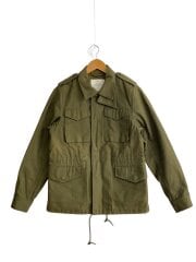 画像：ミリタリージャケット/L/コットン/GRN