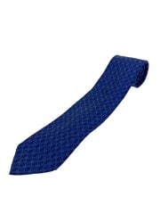 画像：ネクタイ/シルク/BLU/総柄/メンズ/GG/351832 4B002