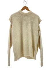 画像：ニット・セーター(厚手)/FREE/アルパカ/WHT/無地/032-025-kt009