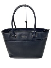 画像：トートバッグ/レザー/BLK