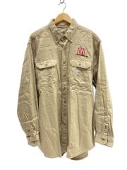 画像：長袖シャツ/XL/コットン/CML/無地/2500005153