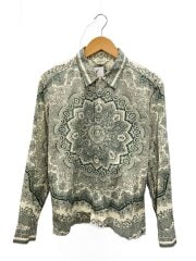 画像：長袖シャツ/XS/コットン/GRN