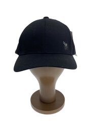 画像：ゼブラ刺繍/キャップ/FREE/コットン/BLK/メンズ/553-300