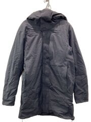 画像：T/THERME PARKA/アームロゴ/ダウンジャケット/XS/ナイロン/BLK/29708-139738