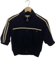 画像：Eve Line Zip Tops/FREE/ポリエステル/BLK/AM0895