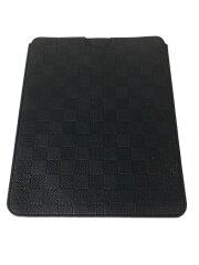 画像：iPad2・ソフトケース_NVY/レザー/NVY/総柄/メンズ