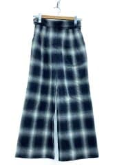 画像：ボトム/0/コットン/BLK/チェック/01033-07731