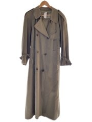 画像：トレンチコート/ウール/カーキ/