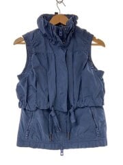 画像：ベスト/XS/ポリエステル/NVY/無地