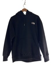 画像：BACK SQUARE LOGO HOODIE_バックスクエアロゴフーディ/L/ポリエステル/BLK/プリント