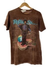 画像：ROLLING STONES/JIMI HENDRIX/Tシャツ/ブラウン/バンドT/プリント