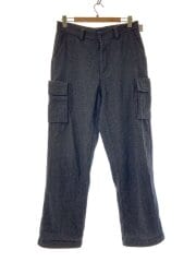 画像：ボトム/33/ウール/GRY/無地