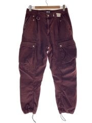 画像：カーゴパンツ/29/コットン/ボルドー/AO0305