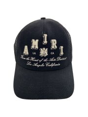 画像：キャップ/FREE/ポリエステル/BLK/無地/メンズ