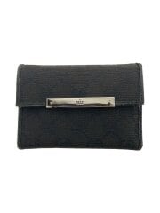 画像：3つ折り財布/キャンバス/BLK/モノグラム/メンズ/131887.2778