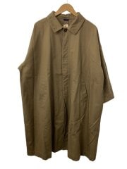 画像：コート/コットン/カーキ/無地/V220424