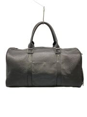 画像：ボストンバッグ/ブラック/無地