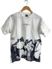 画像：Tシャツ/L/コットン/ホワイト/プリント