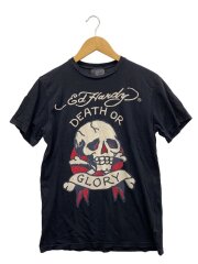 画像：Tシャツ/S/コットン/ブラック/プリント