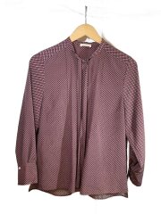 画像：長袖ブラウス/36/ポリエステル/総柄/11-01-24-01202