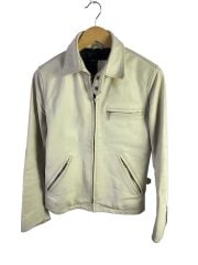 画像：Coolscat/シングルライダースジャケット/36/牛革/WHT