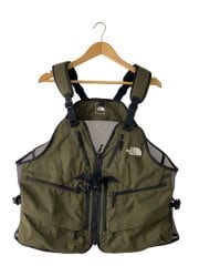 画像：GEAR MESH VEST_ギアメッシュベスト/L/ナイロン/GRN//