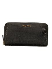 画像：長財布/--/GRY/無地/レディース