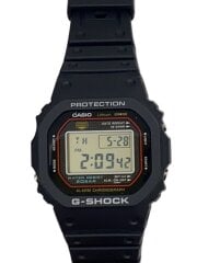 画像：クォーツ腕時計_G-SHOCK/デジタル/ラバー/BLK/BLK/プラスチック