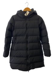 画像：ウインドストッパーダウンシエルコート/L/ナイロン/BLK/無地