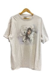 画像：Carol Martin/90s/1992/ウルフ/Tシャツ/XL/コットン/WHT