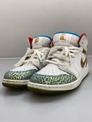 画像：AIR JORDAN 1 MID SS_エア ジョーダン 1 ミッド SS/24.5cm/WHT