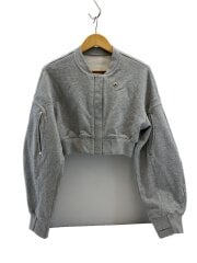 画像：theredthread/S sweat jacket cropped/ジャケット/FREE/コットン