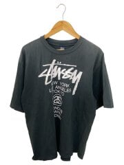 画像：Tシャツ/L/コットン/BLK