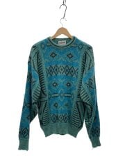 画像：ニット・セーター(薄手)/--/アクリル/マルチカラー/総柄