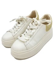 画像：ローカットスニーカー/38/WHT